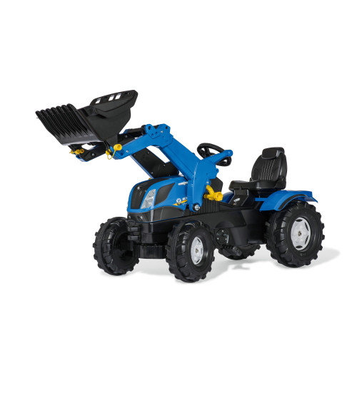 Детский Трактор с педалями и ковшом Rolly Toys rollyFarmtrac New Holland (3-8 лет) 611256