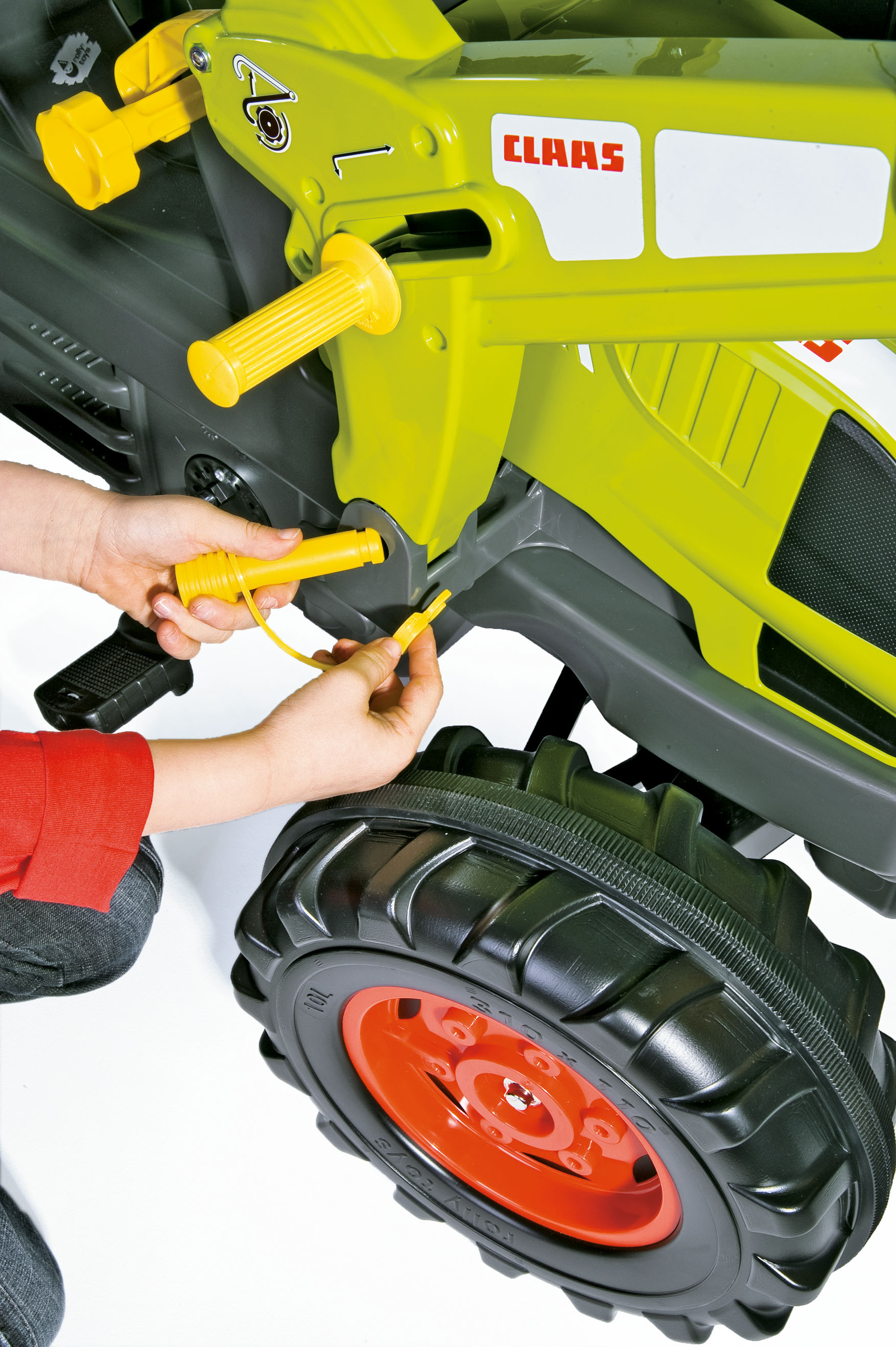 Детский Трактор с педалями и съемным ковшом Rolly Toys rollyFarmtrac CLAAS ARION 640 (3 - 8 лет) 710034