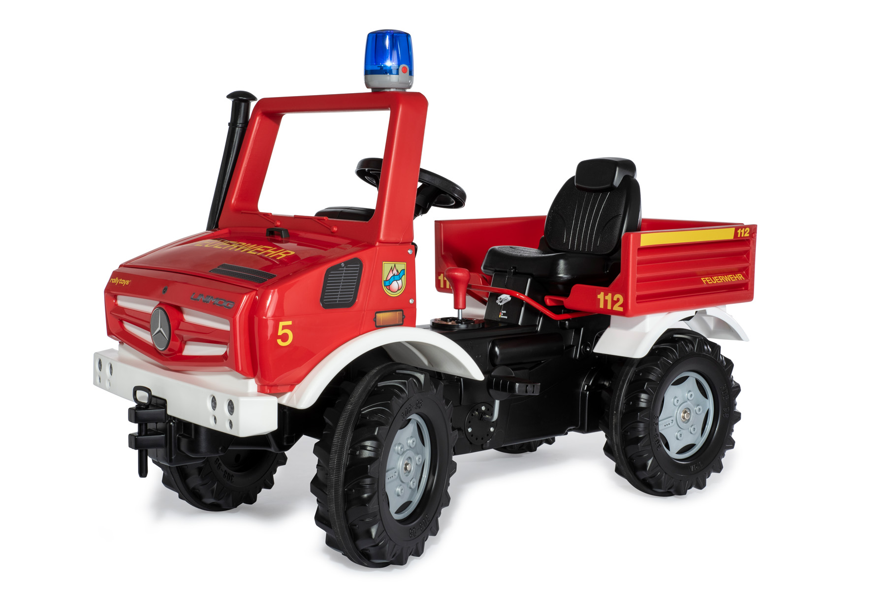 Ugunsdzēsēju mašīna ar pedāļiem RollyUnimog Fire 038220