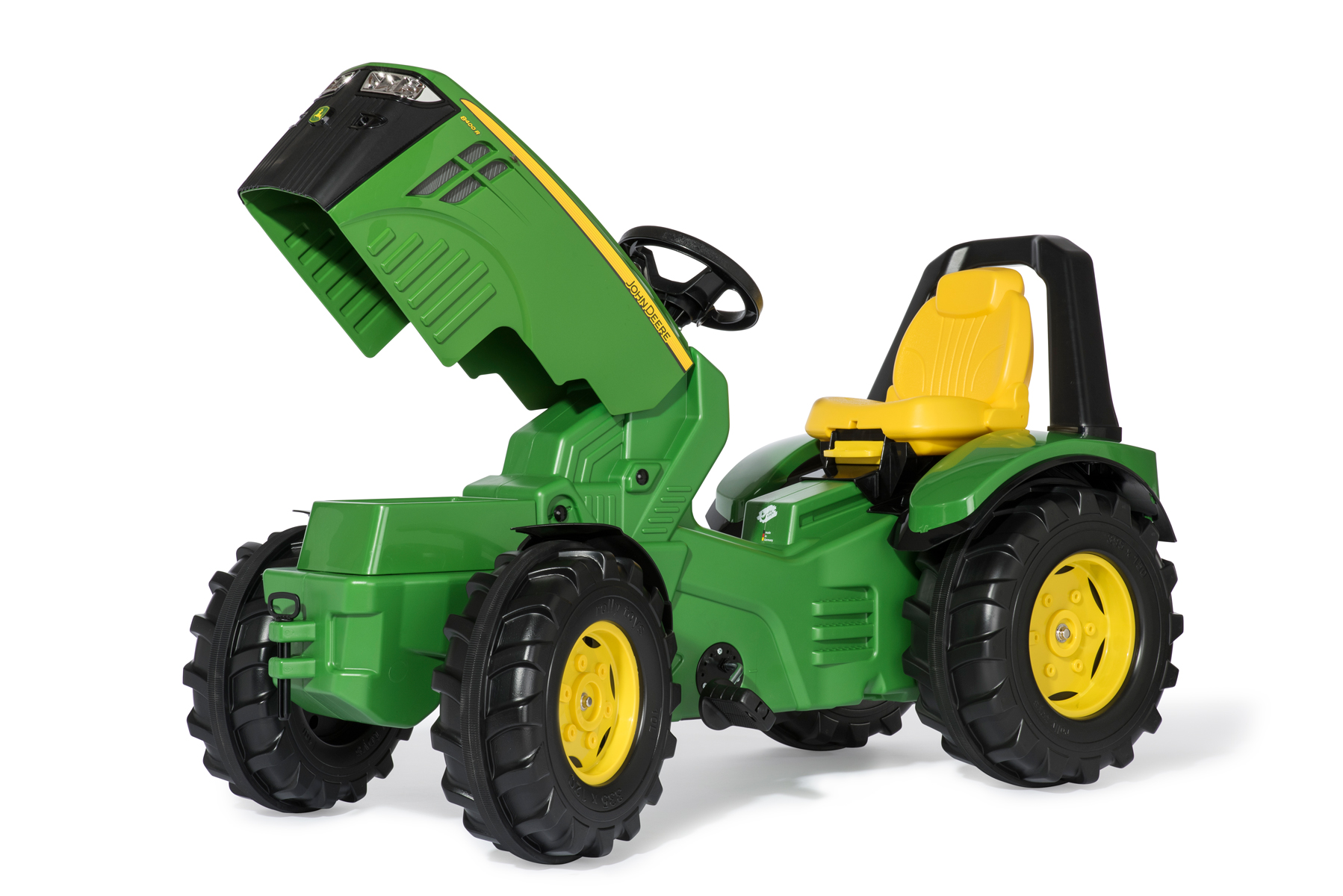 Traktors Bērniem ar pedāļiem RollyX-Trac Premium John Deere 8400R (3-10 gadiem)