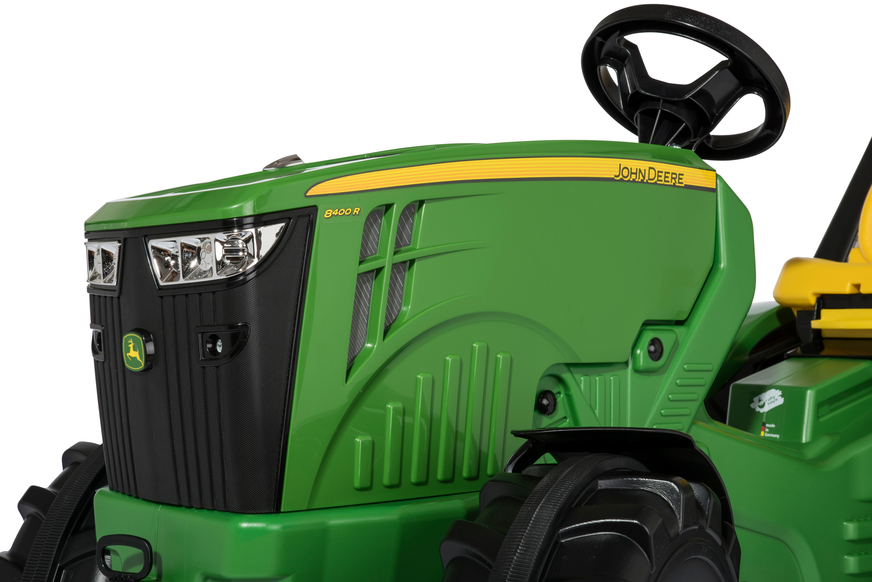 Traktors Bērniem ar pedāļiem RollyX-Trac Premium John Deere 8400R (3-10 gadiem)