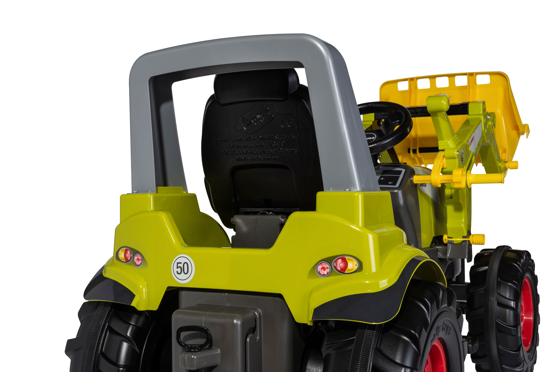 Traktors Bērniem ar pedāļiem un noņemamo kausu RollyFarmtrac Premium CLAAS ARION 640  (3 - 8 gadiem)