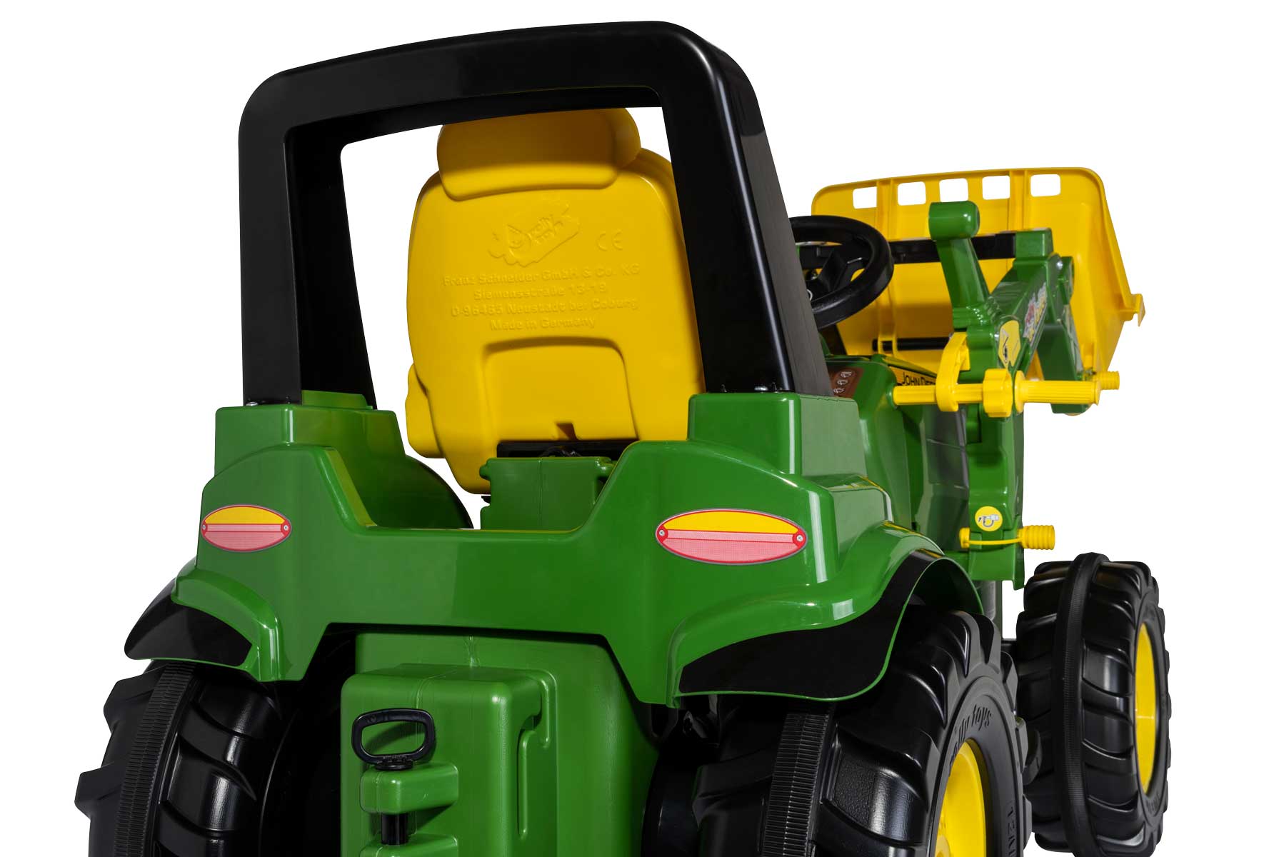 Детский Трактор педальный с ковшом RollyFarmtrac Premium II John Deere 7310R (3-8 лет)