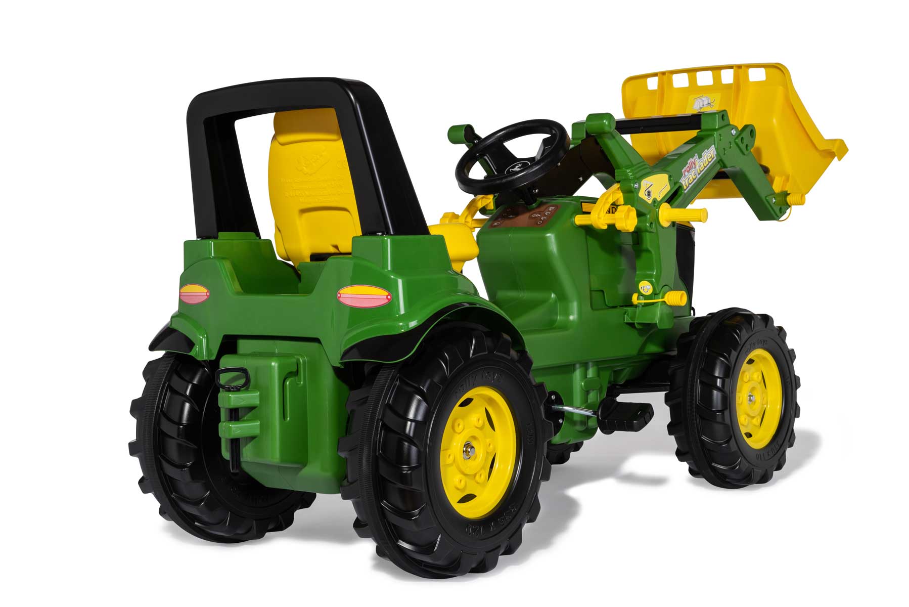 Детский Трактор педальный с ковшом RollyFarmtrac Premium II John Deere 7310R (3-8 лет)