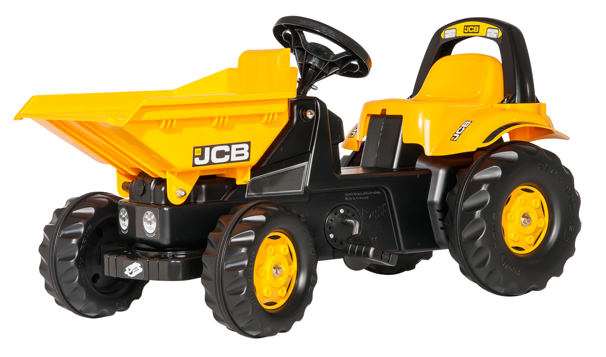 Traktors Bērniem ar pedāļiem Rolly Toys Rolly KID Dumper JCB 024247