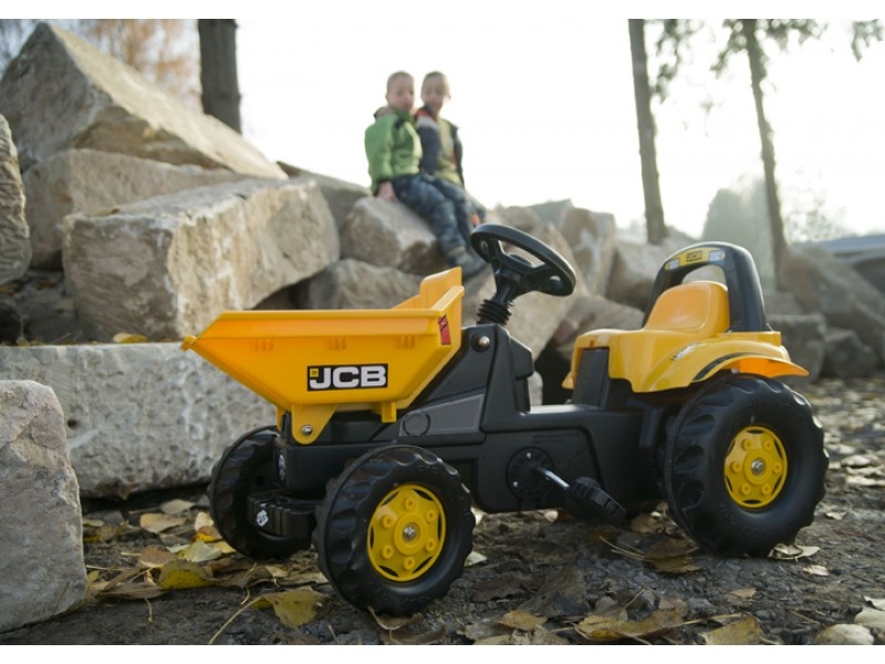 Traktors Bērniem ar pedāļiem Rolly Toys Rolly KID Dumper JCB 024247