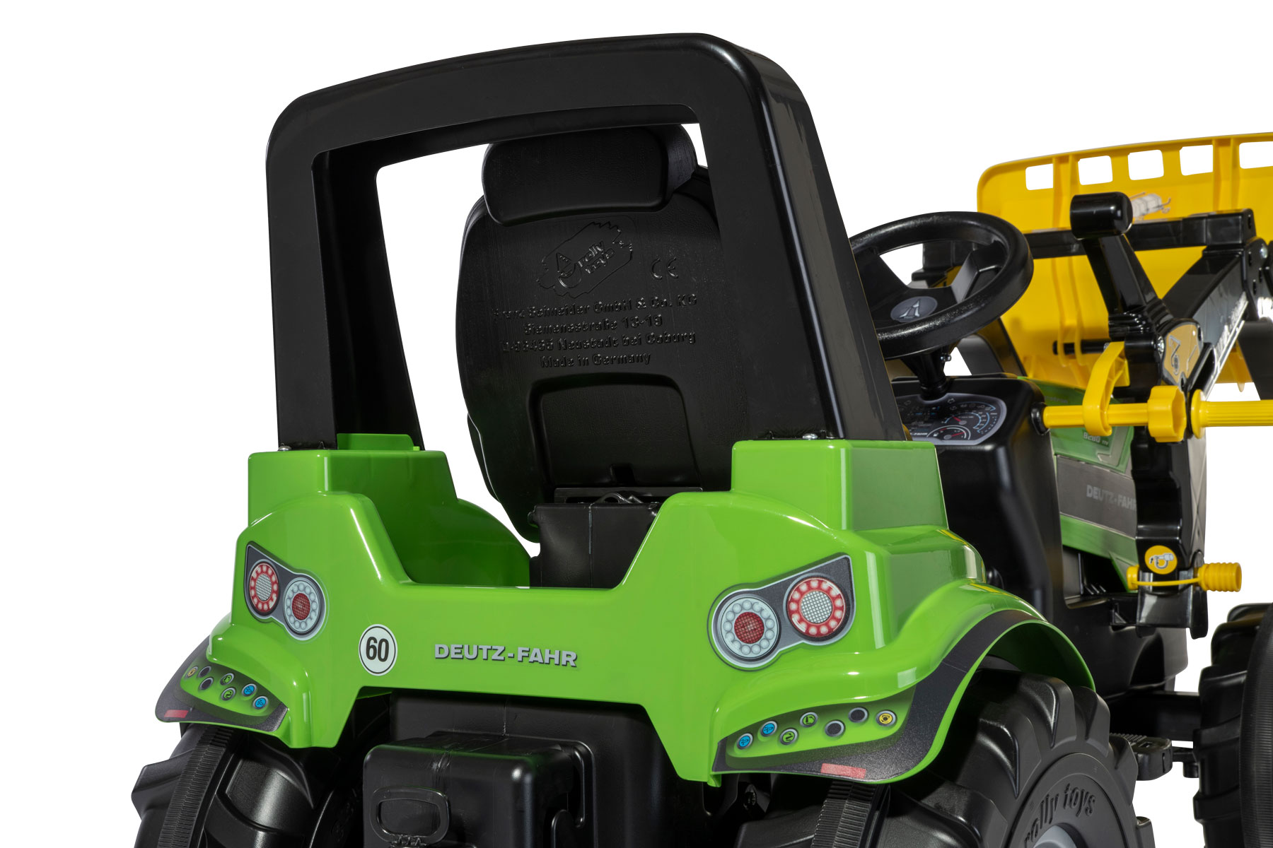 Traktors Bērniem ar pedāļiem un kausu RollyFarmtrac Premium II Deutz 8280 TTV 730087