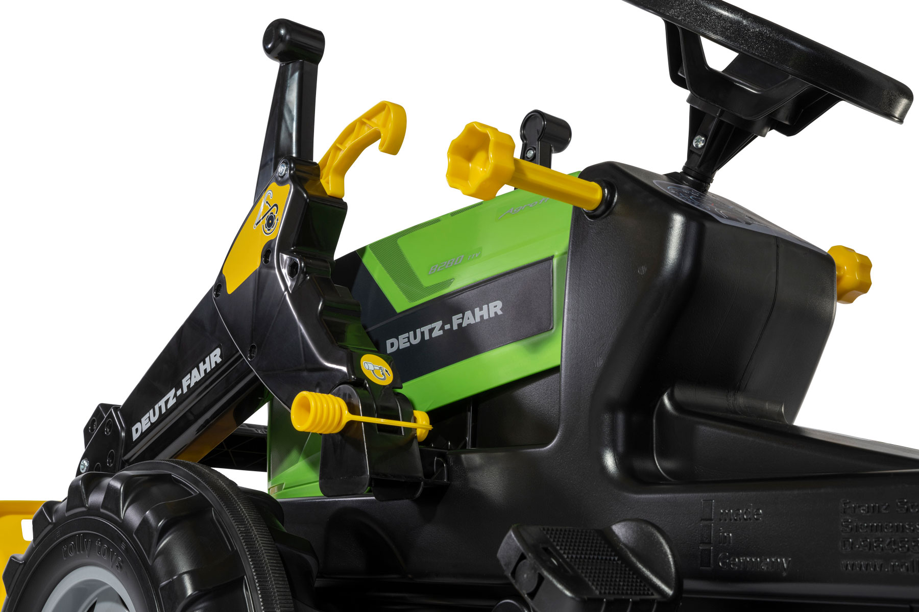 Traktors Bērniem ar pedāļiem un kausu RollyFarmtrac Premium II Deutz 8280 TTV 730087