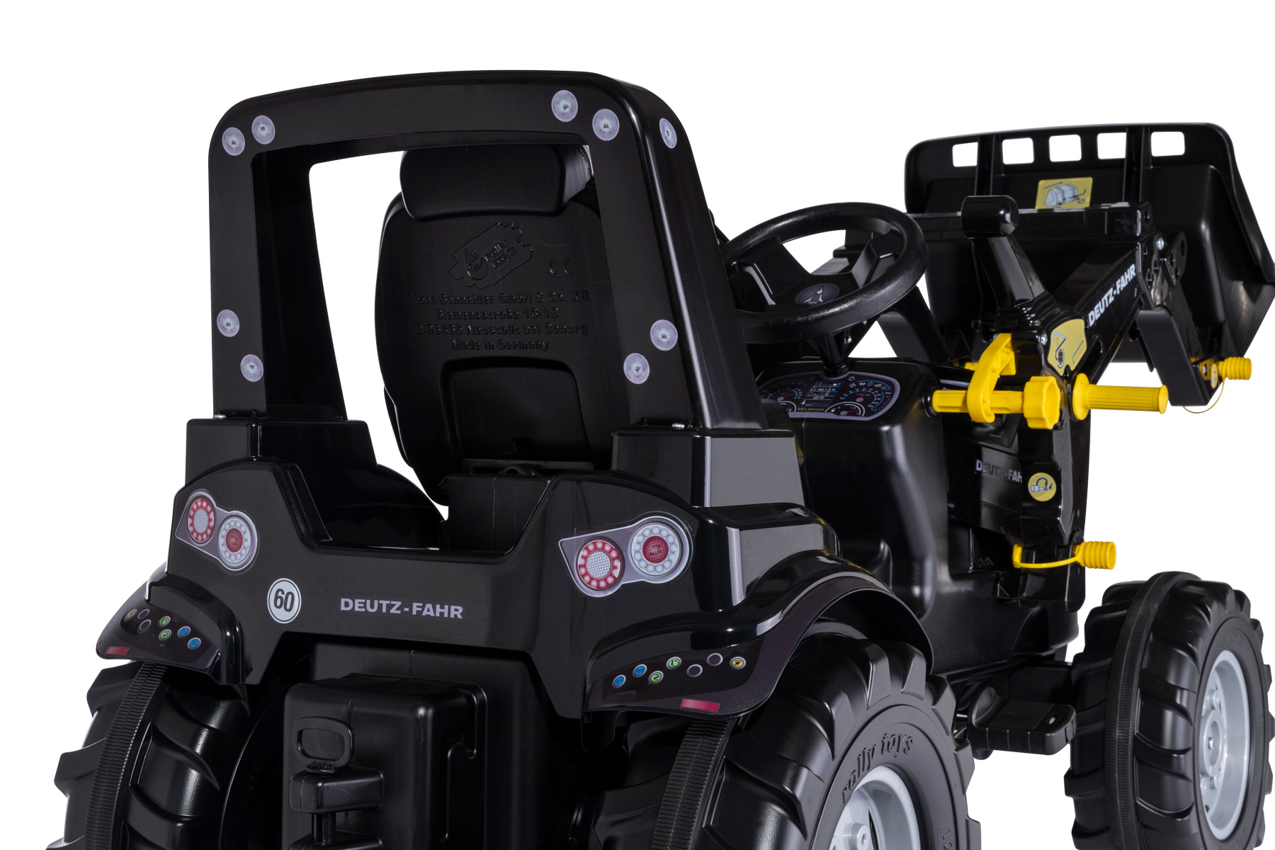 Traktors Bērniem ar pedāļiem ar noņemamo kausu rollyFarmtrac Premium II DF 8280 TTV Warrior 730148