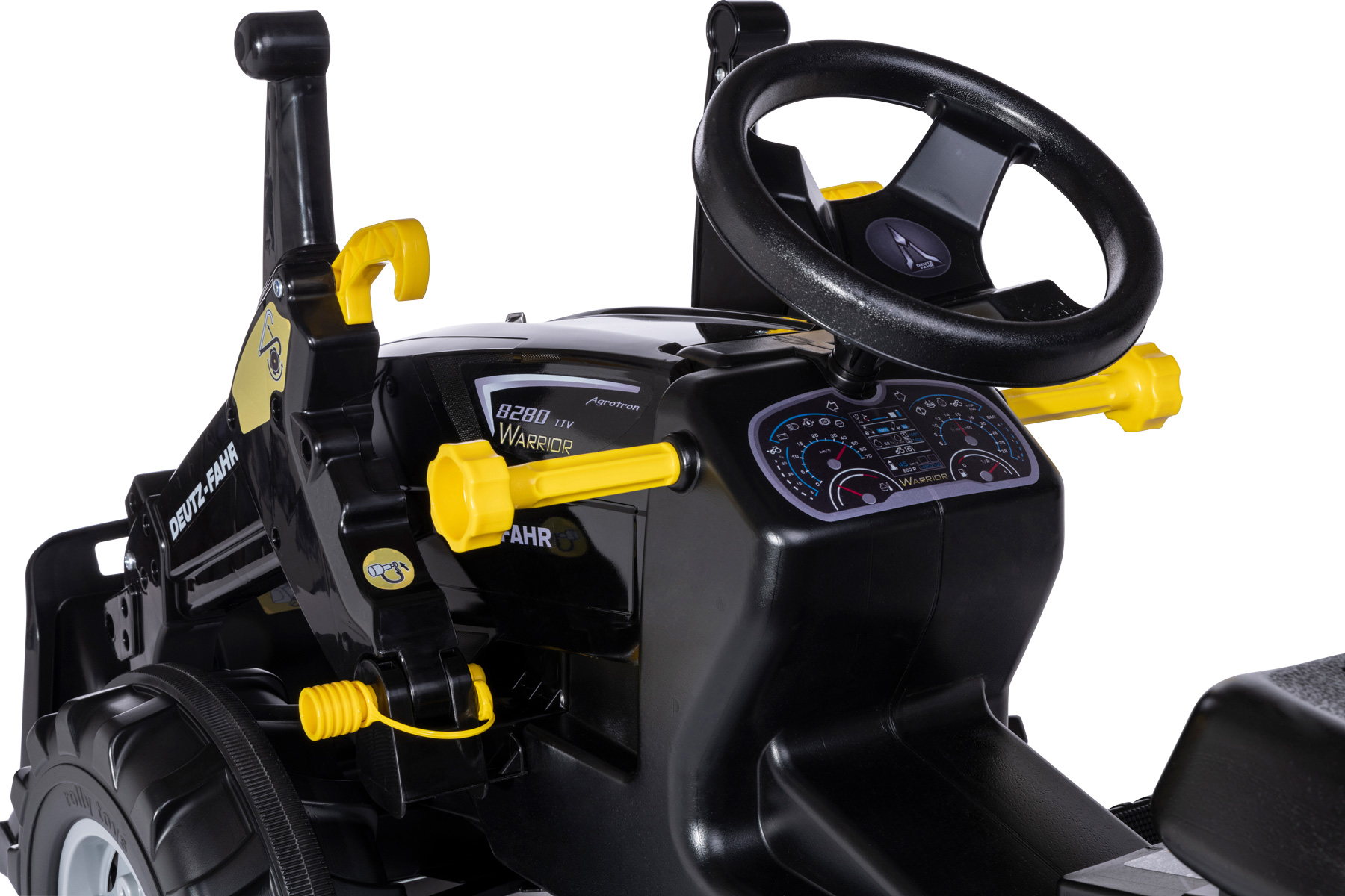 Traktors Bērniem ar pedāļiem ar noņemamo kausu rollyFarmtrac Premium II DF 8280 TTV Warrior 730148