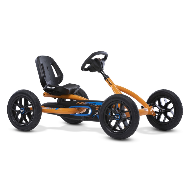 BERG Kartings ar pedāļiem Go-kart Buddy B-Orange līdz 50 kg