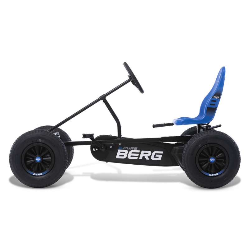 BERG Kartings ar pedāļiem XL B.Pure Blue BFR Piepūšamie riteņi no 5 gadiem līdz 100 kg