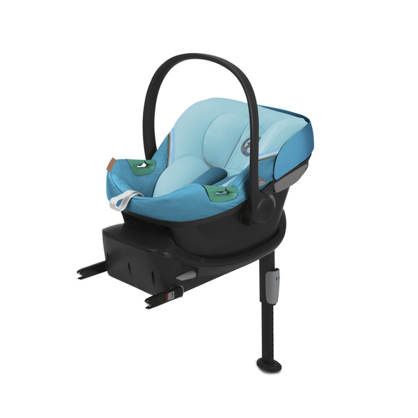 Cybex Aton S2 i-Size Beach Blue 2023 + Cybex Base One Bērnu autosēdeklis 0-13 kg