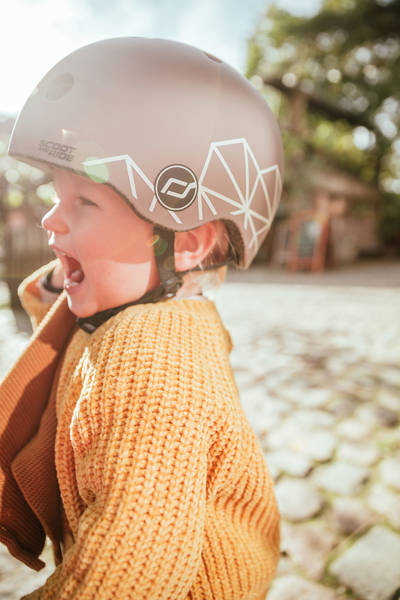 Scootandride Highwaykick 1 Lifestyle 2w1 Jeżdzik i Hulajnoga Trójkołowa z Zamykanym Schowkiem 1-5 lat Brown Lines