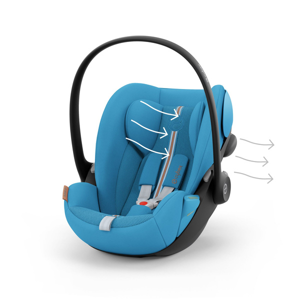 Cybex Cloud G I-Size Plus Beach Blue Bērnu autosēdeklis 0-13 kg