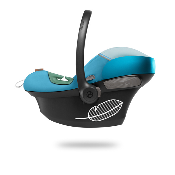 Cybex Aton S2 i-Size Beach Blue 2023 + vasaras pārvalks Bērnu autosēdeklis 0-13 kg