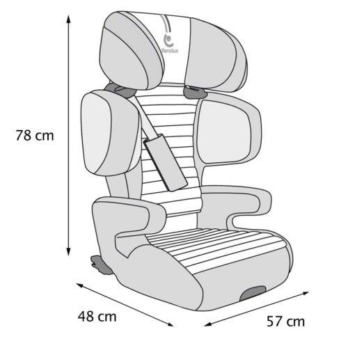 Renolux Renofix 2 Ocean Bērnu autosēdeklis 15-36 kg