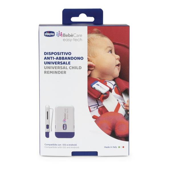 Chicco Bebecare Easy Tech Alarm Do Fotelika Samochodowego White