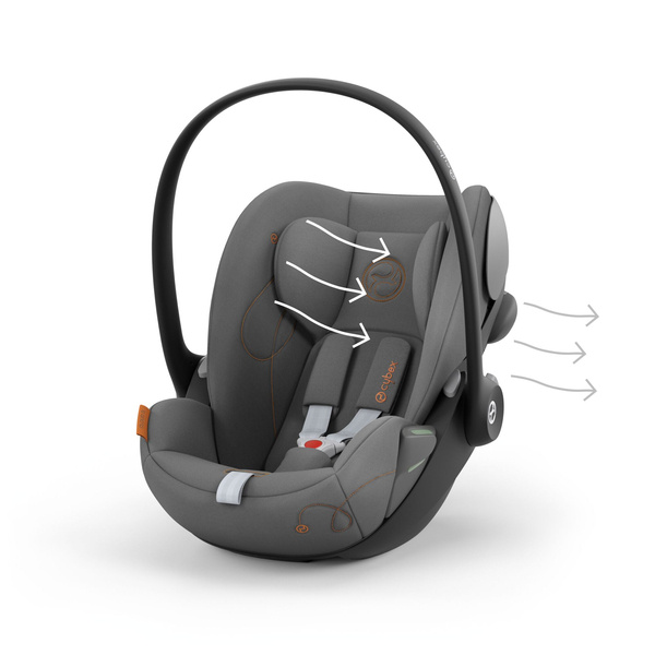 Cybex Cloud G I-Size Lava Grey Bērnu autosēdeklis 0-13 kg