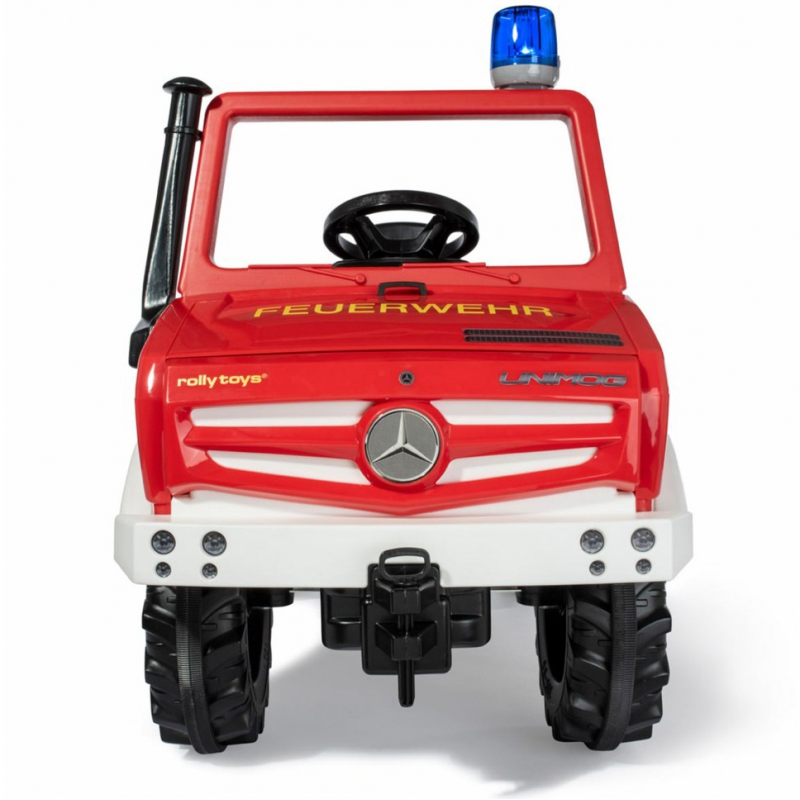 Rolly Toys Unimog Mercedes Benz Samochód na pedały Straż + Kogut