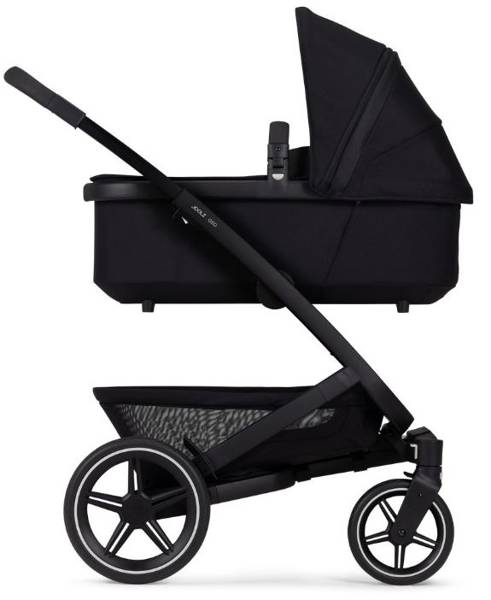 Joolz Geo 3 Wózek Głęboko-Spacerowy Mono + Cybex Aton M Fotelik Samochodowy 0-13kg +Adaptery Górne Brilliant Black