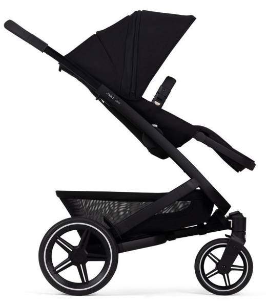 Joolz Geo 3 Wózek Głęboko-Spacerowy Mono + Cybex Aton M Fotelik Samochodowy 0-13kg +Adaptery Górne Brilliant Black