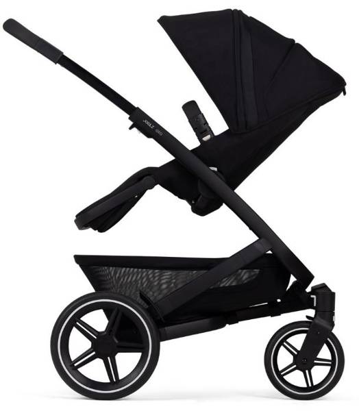 Joolz Geo 3 Wózek Głęboko-Spacerowy Mono + Cybex Aton M Fotelik Samochodowy 0-13kg +Adaptery Górne Brilliant Black