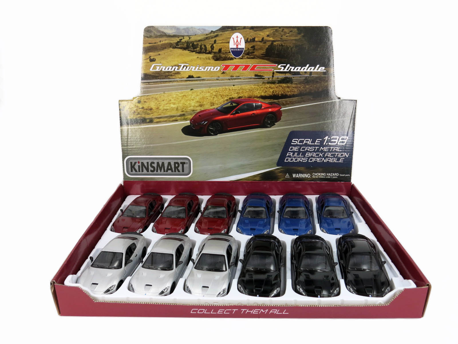 Metāla auto modelis 2016 Maserati GranTurismo MC Stradale 1:38