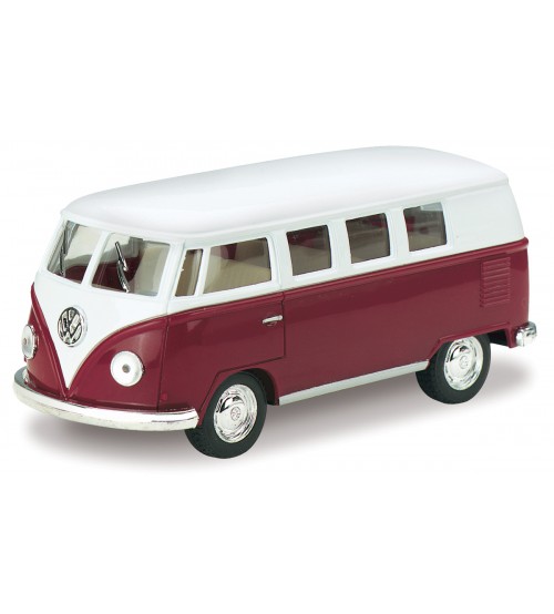 Металлическая авто моделька 1962 Volkswagen Classical Bus 1:32 KT5060