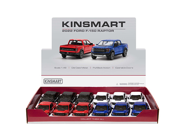 Металлическая авто моделька  2022 Ford F-150 Rapt 1:46 KT5436