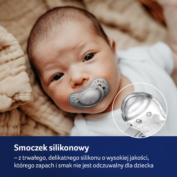 Lovi Harmony Smoczek Silikonowy Dynamiczny 3-6 m 22/906 Girl 2 Szt.