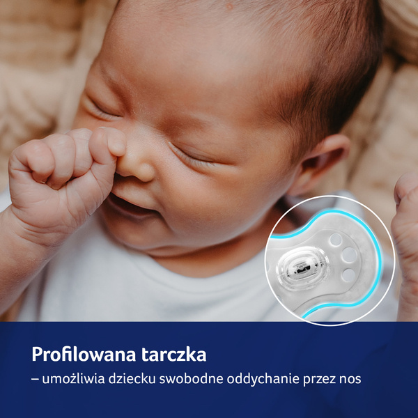 Lovi Harmony Smoczek Silikonowy Dynamiczny 3-6 m 22/906 Boy 2 Szt.