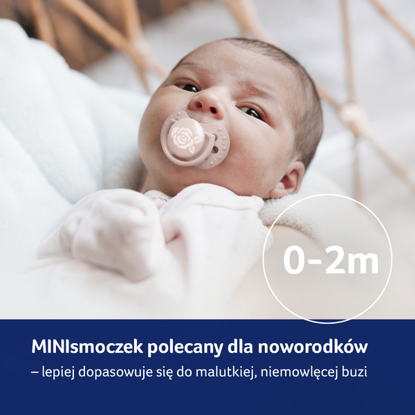 Lovi Smoczek Silikonowy Dynamiczny 0-2m 2 szt Baby Shower Boy 22/900boy