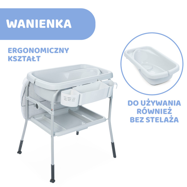 Chicco Cuddle&Bubble Wanienka z Przewijakiem Ocean