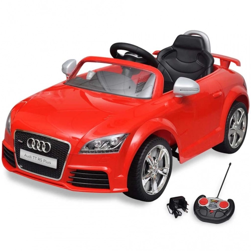 Audi Tt Rs Sēžamā Elektriskā Mašīna Bērniem, Tālvadības Pults, Sarkana