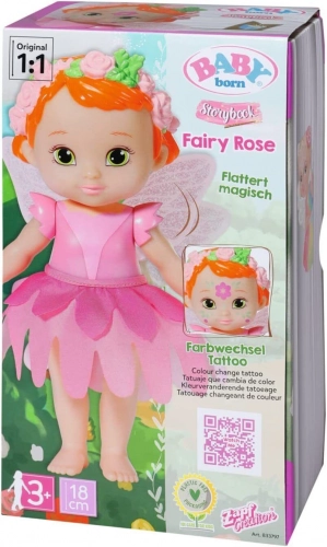 Baby Born Lelle Fairy Rose ar maģiskām funkcijām 18cm 833797