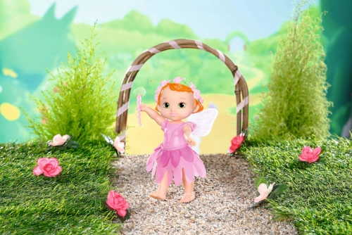 Baby Born Lelle Fairy Rose ar maģiskām funkcijām 18cm 833797