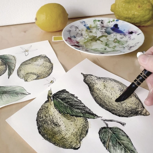 Бамбуковая подушка 25x30 см Taste of Summer