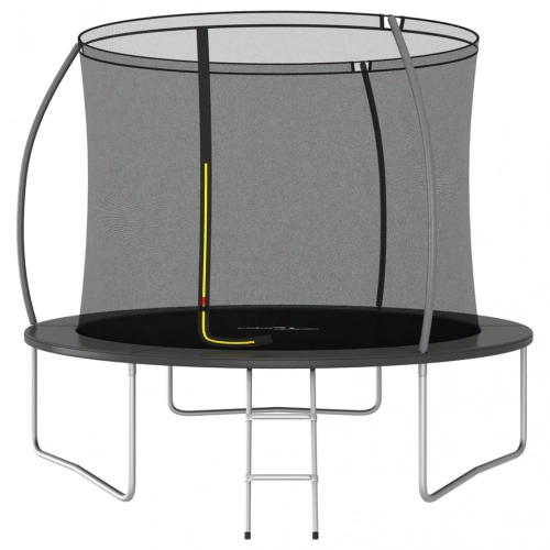 Batuts ar drošības tīklu un kāpnēm 305 cm (10ft) Vidaxl