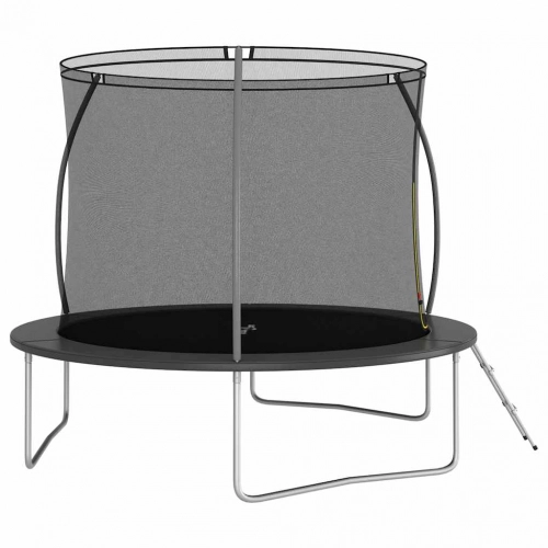 Batuts ar drošības tīklu un kāpnēm 305 cm (10ft) Vidaxl