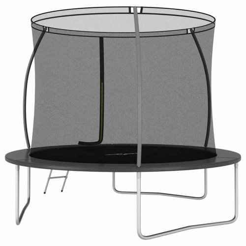 Batuts ar drošības tīklu un kāpnēm 305 cm (10ft) Vidaxl