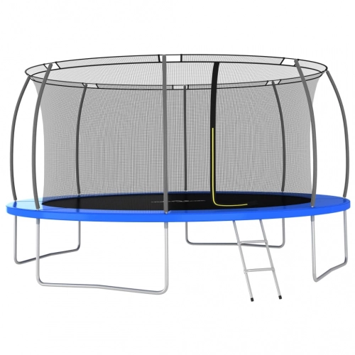Батут с защитной сеткой и лестница 457 см (15ft) Vidaxl