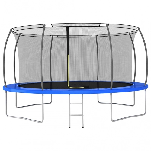 Батут с защитной сеткой и лестница 457 см (15ft) Vidaxl