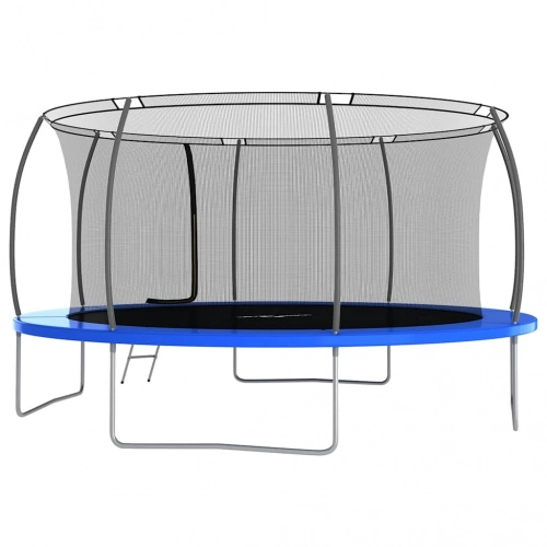 Батут с защитной сеткой и лестница 457 см (15ft) Vidaxl