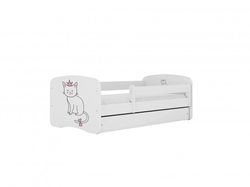 Bed babydreams blue cat without drawer with mattress 160/80
