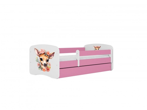 Bed babydreams green bambi with drawer with mattress 160/80