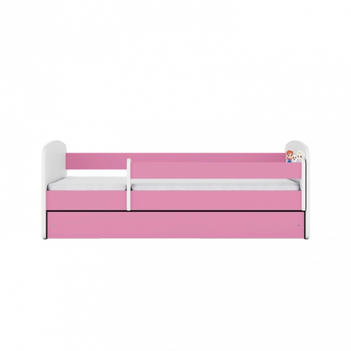 Bed babydreams pink frozen land without drawer with mattress 160/80
