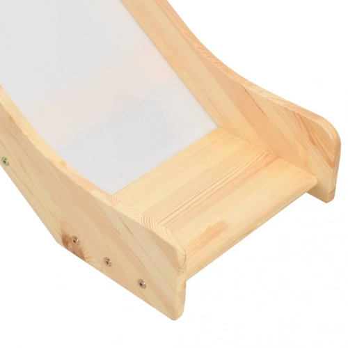 Bērnu Gulta Ar Slidkalniņu Un Trepēm, Priedes Koks, 97X208 Cm Vidaxl
