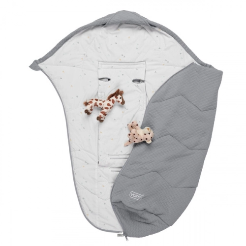 Спальный мешок для коляски BeSafe Voksi Breeze Light Grey