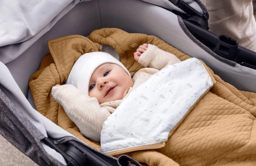 Спальный мешок для коляски BeSafe Voksi Breeze Light Grey